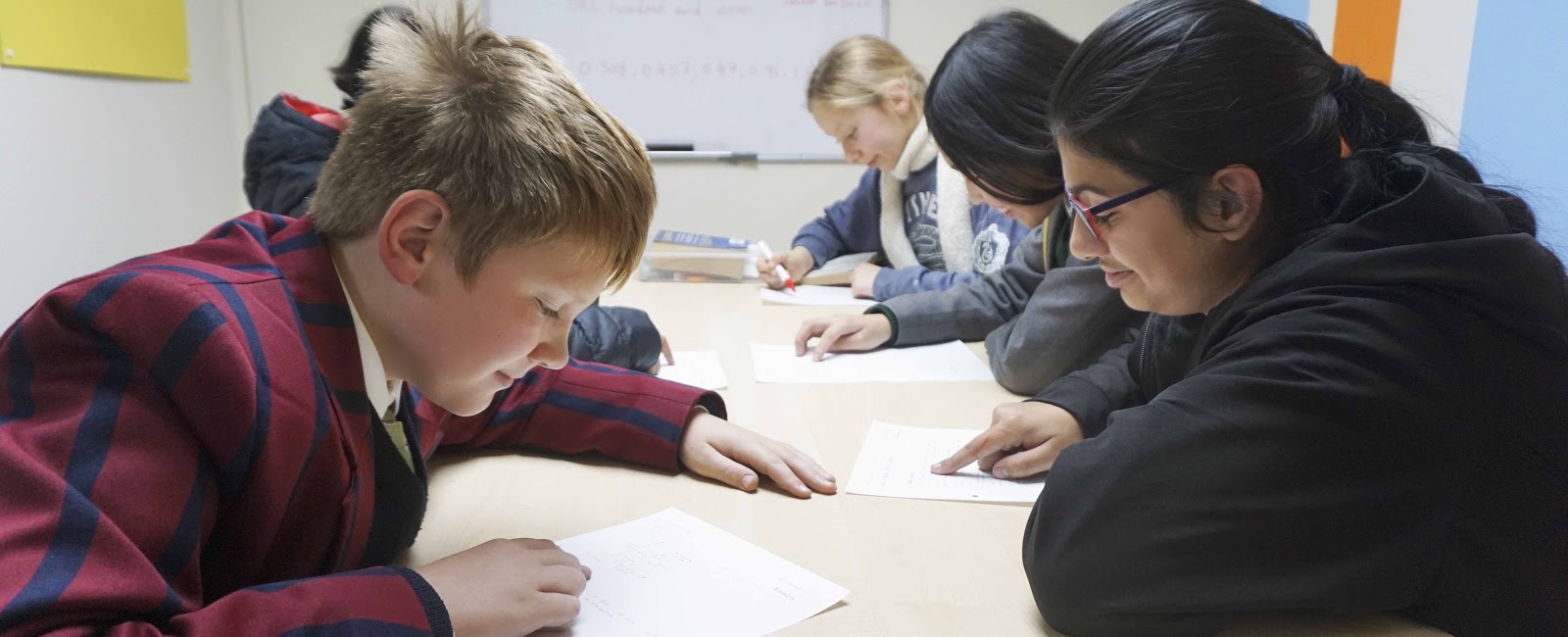 Students studying at Harrow centre